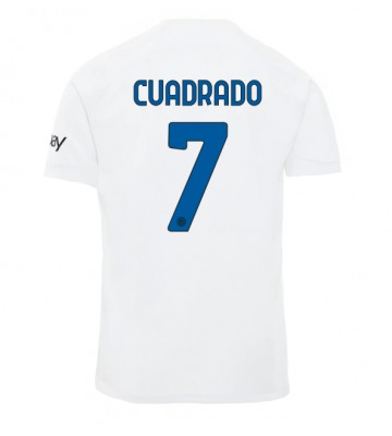 Maillot de foot Inter Milan Juan Cuadrado #7 Extérieur 2023-24 Manches Courte